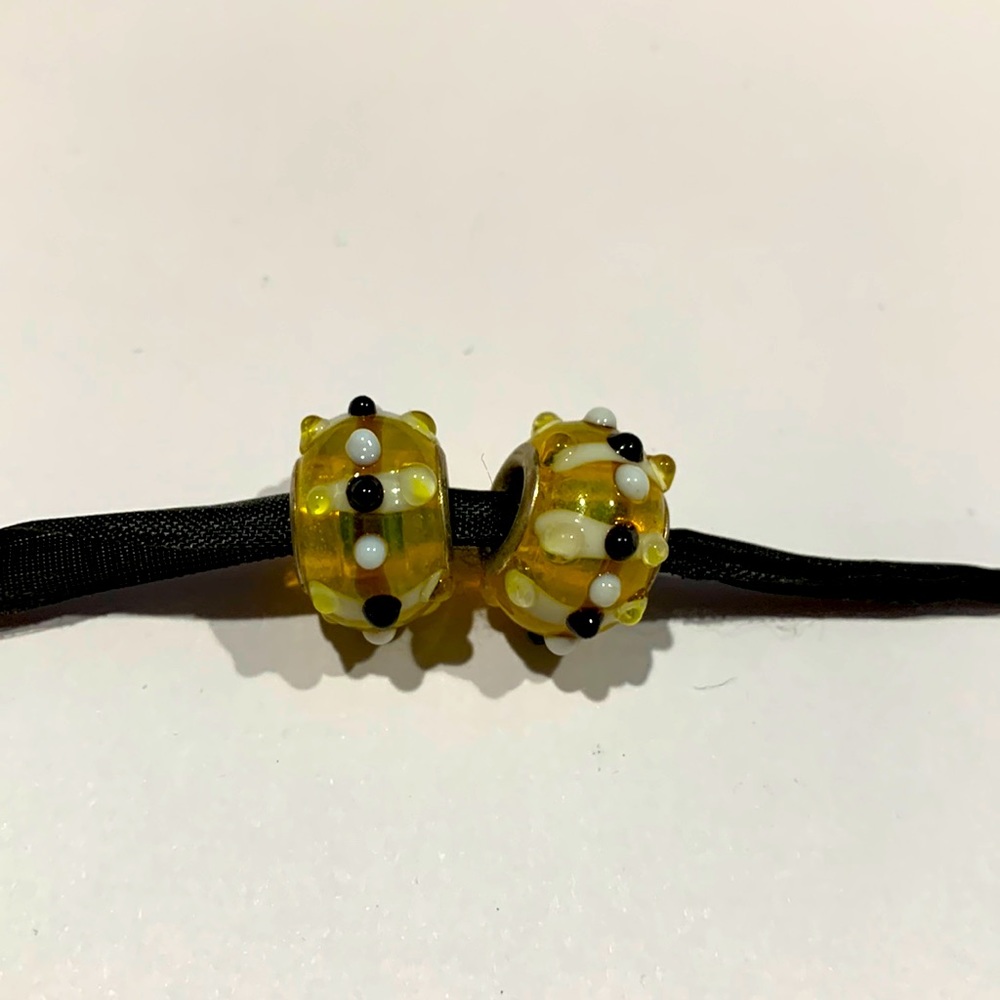 Pair of Glass Beads